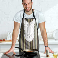 Liberia Brown Kpelle Traditional Pattern Apron - Wonder Print Shop