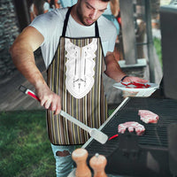 Liberia Brown Kpelle Traditional Pattern Apron - Wonder Print Shop