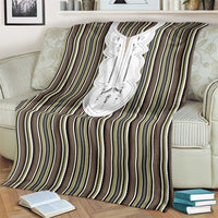 Liberia Brown Kpelle Traditional Pattern Blanket - Wonder Print Shop