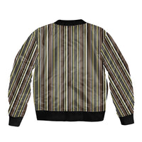 Liberia Brown Kpelle Traditional Pattern Bomber Jacket - Wonder Print Shop