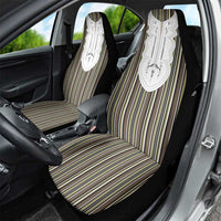 Liberia Brown Kpelle Traditional Pattern Car Seat Cover - Wonder Print Shop