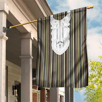 Liberia Brown Kpelle Traditional Pattern Garden Flag - Wonder Print Shop