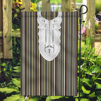 Liberia Brown Kpelle Traditional Pattern Garden Flag - Wonder Print Shop