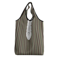 Liberia Brown Kpelle Traditional Pattern Grocery Bag - Wonder Print Shop