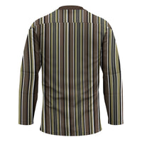 Liberia Brown Kpelle Traditional Pattern Hockey Jersey - Wonder Print Shop