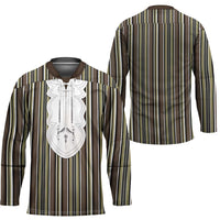 Liberia Brown Kpelle Traditional Pattern Hockey Jersey - Wonder Print Shop