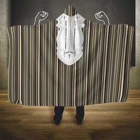 Liberia Brown Kpelle Traditional Pattern Hooded Blanket - Wonder Print Shop