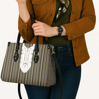 Liberia Brown Kpelle Traditional Pattern Leather Bag - Wonder Print Shop