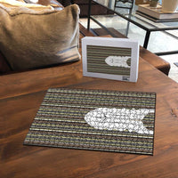 Liberia Brown Kpelle Traditional Pattern Puzzle - Wonder Print Shop