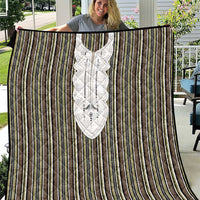 Liberia Brown Kpelle Traditional Pattern Quilt - Wonder Print Shop