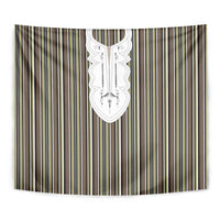 Liberia Brown Kpelle Traditional Pattern Tapestry - Wonder Print Shop