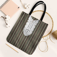 Liberia Brown Kpelle Traditional Pattern Tote Bag - Wonder Print Shop