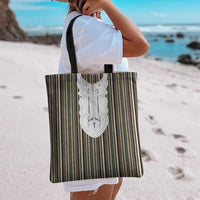 Liberia Brown Kpelle Traditional Pattern Tote Bag - Wonder Print Shop