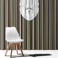 Liberia Brown Kpelle Traditional Pattern Window Curtain - Wonder Print Shop