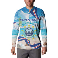 Cape Verde Morabeza Button Sweatshirt Island Welcome - Wonder Print Shop