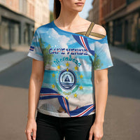 Cape Verde Morabeza Cross Shoulder Shirt Island Welcome - Wonder Print Shop