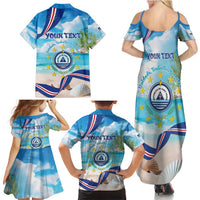 Cape Verde Morabeza Family Matching Summer Maxi Dress and Hawaiian Shirt Island Welcome - Wonder Print Shop