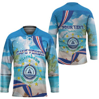 Cape Verde Morabeza Hockey Jersey Island Welcome - Wonder Print Shop