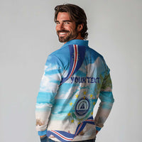 Cape Verde Morabeza Long Sleeve Polo Shirt Island Welcome - Wonder Print Shop