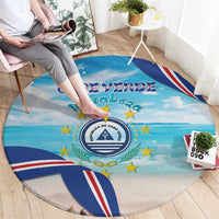 Cape Verde Morabeza Round Carpet Island Welcome - Wonder Print Shop