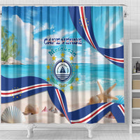 Cape Verde Morabeza Shower Curtain Island Welcome - Wonder Print Shop