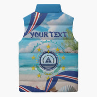 Cape Verde Morabeza Sleeveless Puffer Jacket Island Welcome - Wonder Print Shop