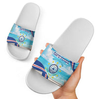 Cape Verde Morabeza Slide Sandals Island Welcome - Wonder Print Shop