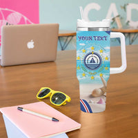 Cape Verde Morabeza Tumbler With Handle Island Welcome - Wonder Print Shop
