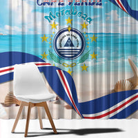 Cape Verde Morabeza Window Curtain Island Welcome - Wonder Print Shop