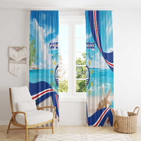 Cape Verde Morabeza Window Curtain Island Welcome - Wonder Print Shop