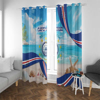 Cape Verde Morabeza Window Curtain Island Welcome - Wonder Print Shop
