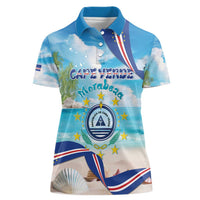 Cape Verde Morabeza Women Polo Shirt Island Welcome - Wonder Print Shop