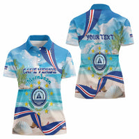 Cape Verde Morabeza Women Polo Shirt Island Welcome - Wonder Print Shop