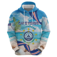 Cape Verde Morabeza Zip Hoodie Island Welcome - Wonder Print Shop