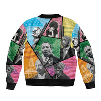Civil Rights Leader Bomber Jacket Dream of Freedom - Wonder Print Shop