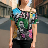 Civil Rights Leader Cross Shoulder Shirt Dream of Freedom - Wonder Print Shop
