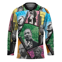 Civil Rights Leader Hockey Jersey Dream of Freedom - Wonder Print Shop