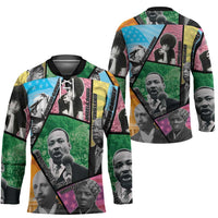 Civil Rights Leader Hockey Jersey Dream of Freedom - Wonder Print Shop