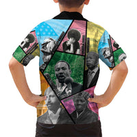Civil Rights Leader Kid Hawaiian Shirt Dream of Freedom - Wonder Print Shop