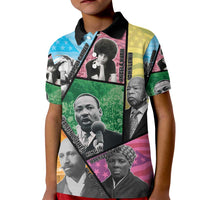 Civil Rights Leader Kid Polo Shirt Dream of Freedom - Wonder Print Shop