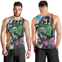 Civil Rights Leader Men Tank Top Dream of Freedom - Wonder Print Shop