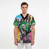 Civil Rights Leader Scrub Top Dream of Freedom - Wonder Print Shop