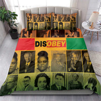 Disobey Black History Tribute Bedding Set Honoring the Civil Rights Legacy - Wonder Print Shop