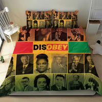 Disobey Black History Tribute Bedding Set Honoring the Civil Rights Legacy - Wonder Print Shop