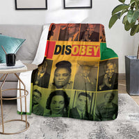 Disobey Black History Tribute Blanket Honoring the Civil Rights Legacy - Wonder Print Shop