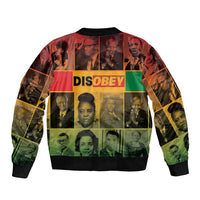Disobey Black History Tribute Bomber Jacket Honoring the Civil Rights Legacy - Wonder Print Shop