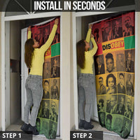 Disobey Black History Tribute Door Cover Honoring the Civil Rights Legacy - Wonder Print Shop