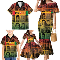 Disobey Black History Tribute Family Matching Mermaid Dress and Hawaiian Shirt Honoring the Civil Rights Legacy - Wonder Print Shop