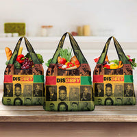 Disobey Black History Tribute Grocery Bag Honoring the Civil Rights Legacy - Wonder Print Shop