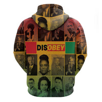 Disobey Black History Tribute Hoodie Honoring the Civil Rights Legacy - Wonder Print Shop